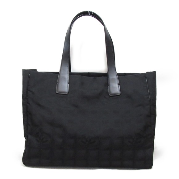 Chanel Tote Nylon Line MM Black - Picture 1 of 10
